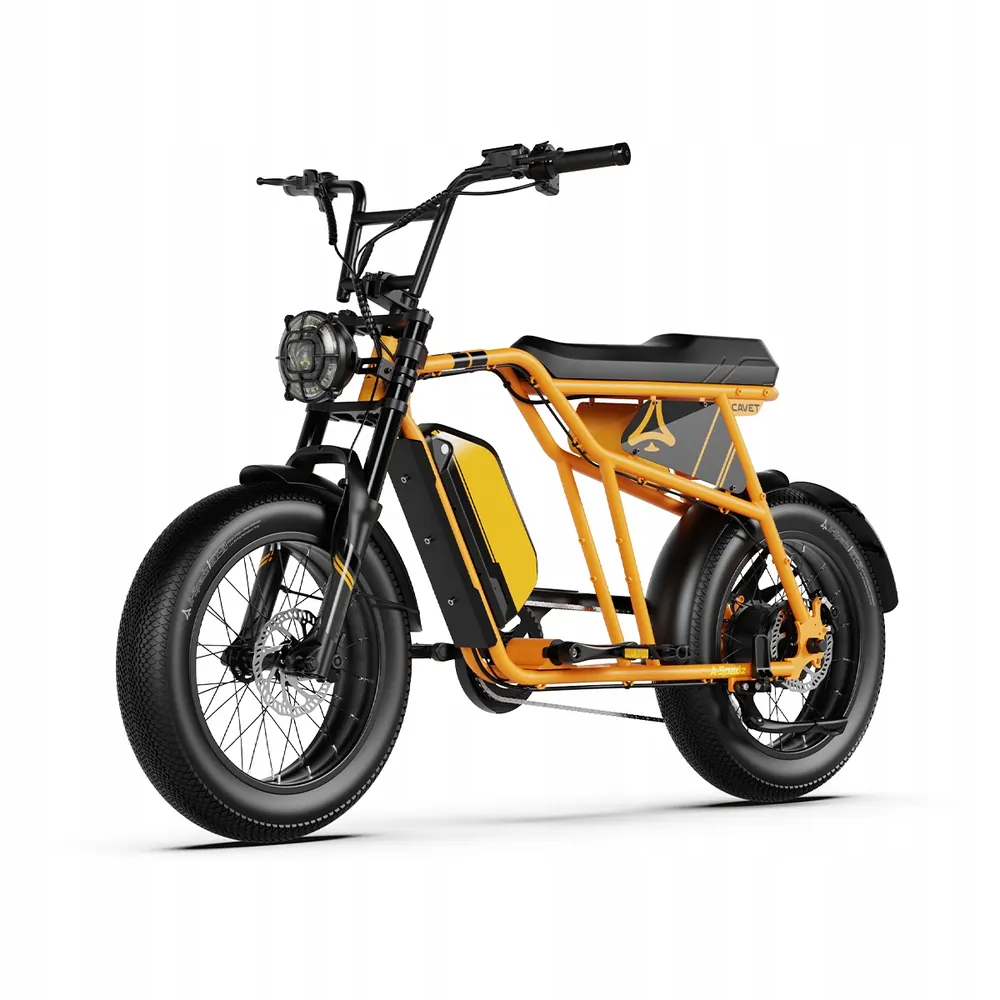E-bike A-Spadz Cavet Air preassemblata e regolata pronta all'uso