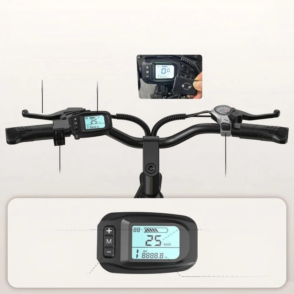AAIRSK SU7 Bici Elettrica Città image 16