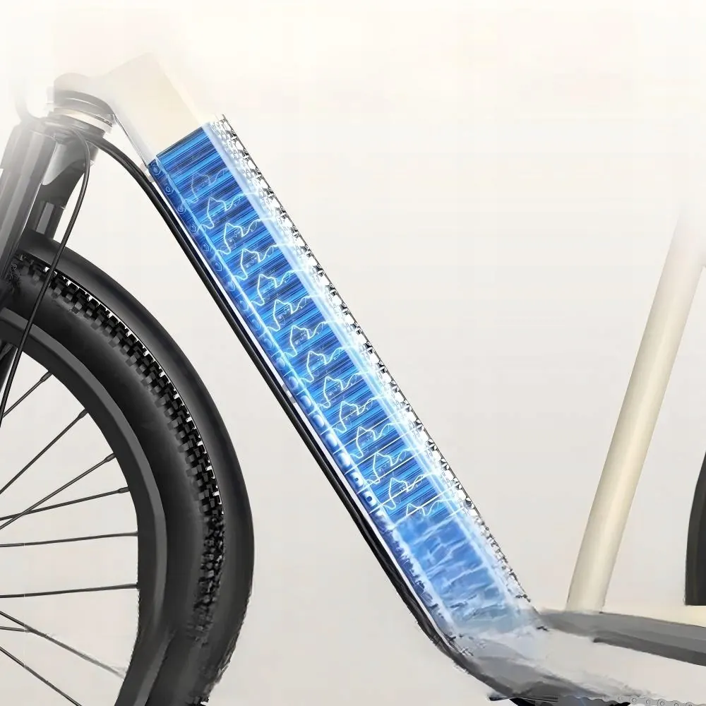 Telaio in alluminio leggero della e-bike Aairsk SU7