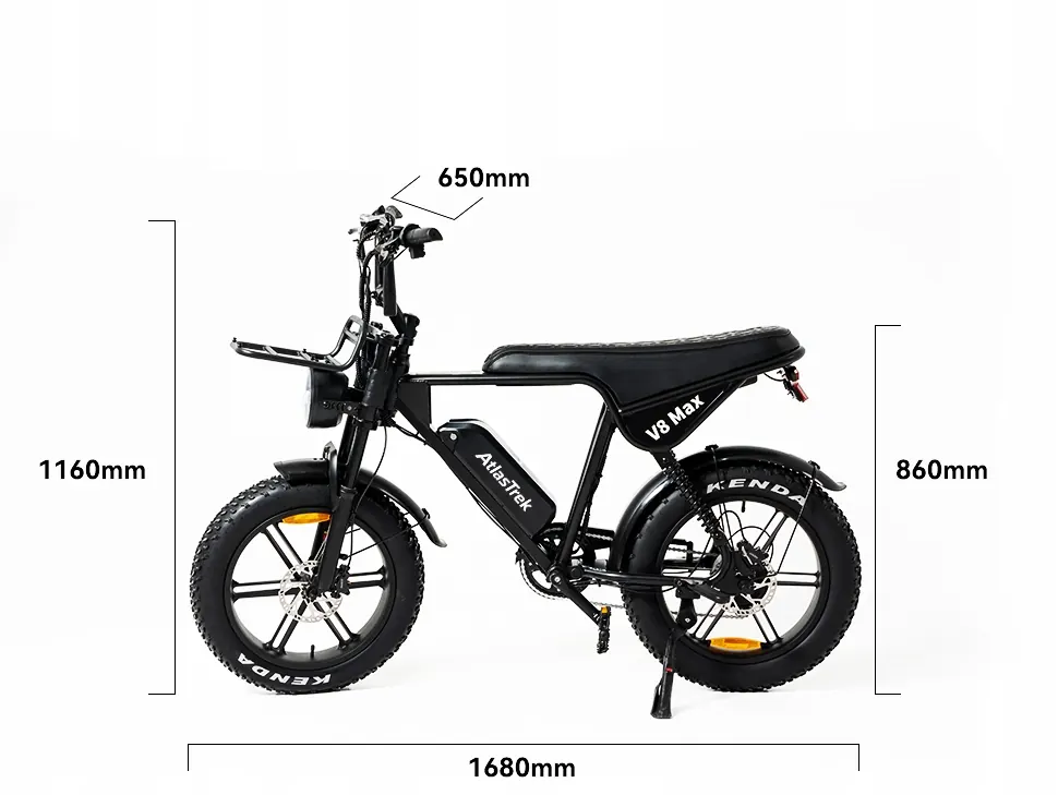 AAIRSK V8 Max Bici Elettrica Pieghevole image 4