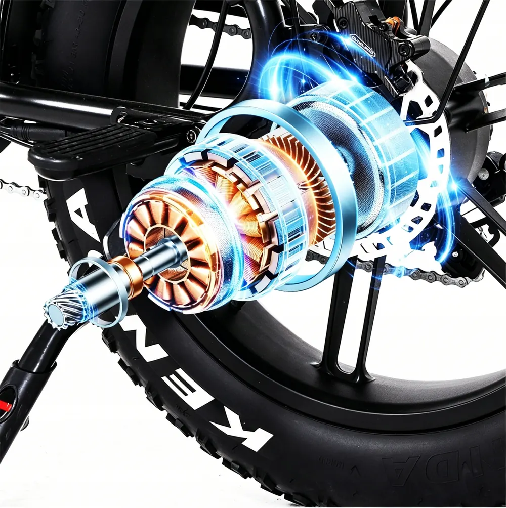 AAIRSK V8 Max Bici Elettrica Pieghevole image 5