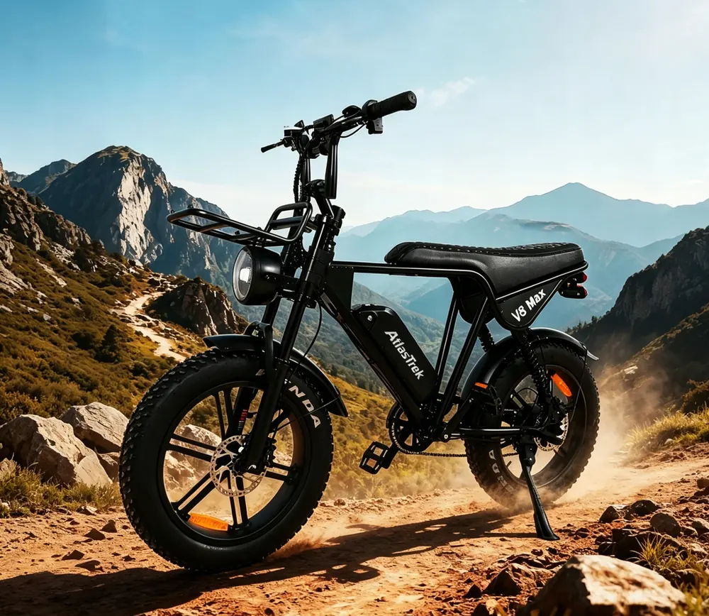 AAIRSK V8 Max Bici Elettrica Pieghevole image 8