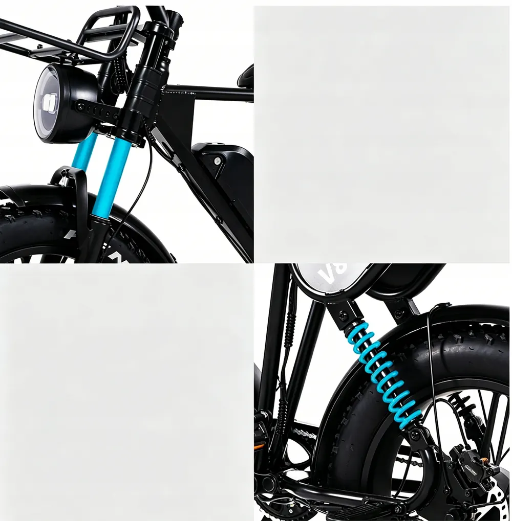 Ruota da 20 pollici della bici elettrica Aairsk V8 Max 250W
