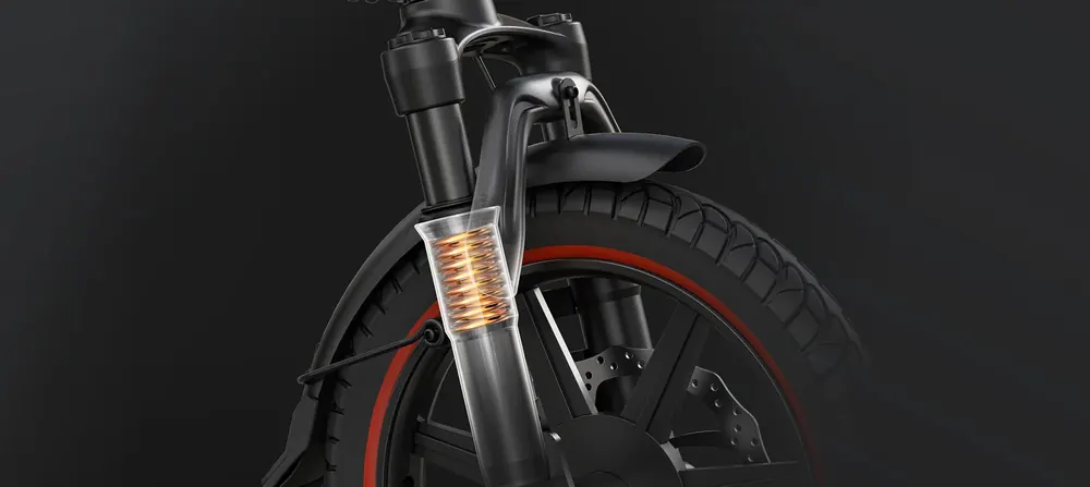 DYU A5 Bici Elettrica Pieghevole Città image 13
