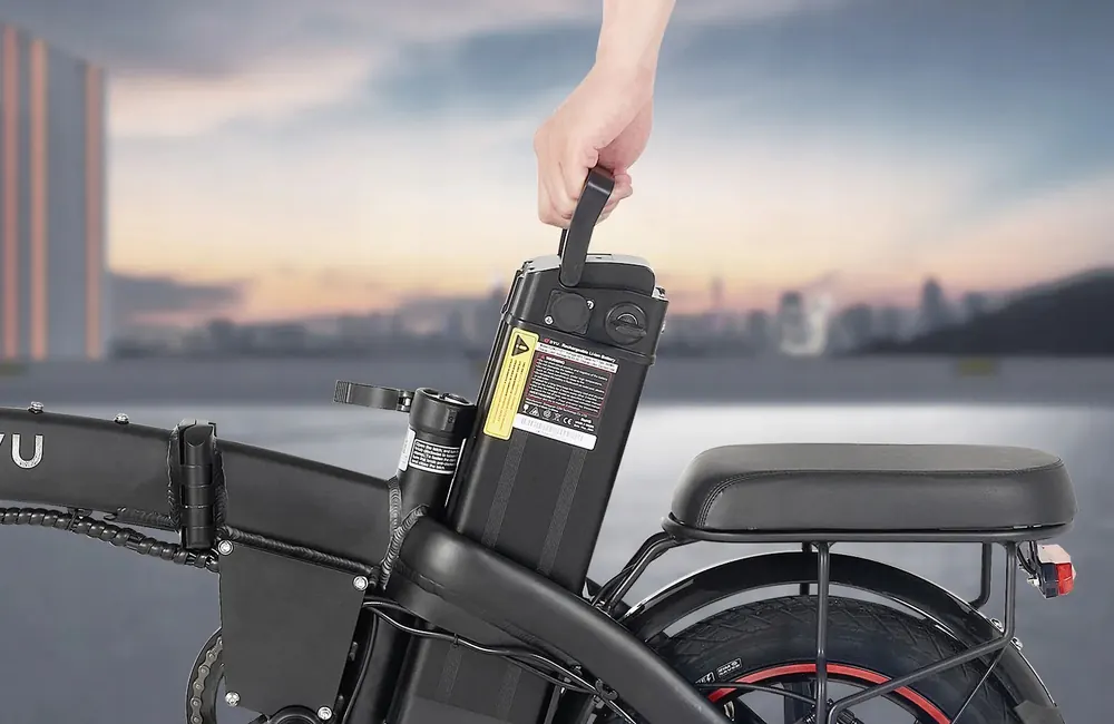 Telaio in alluminio leggero della bici elettrica pieghevole DYU A5