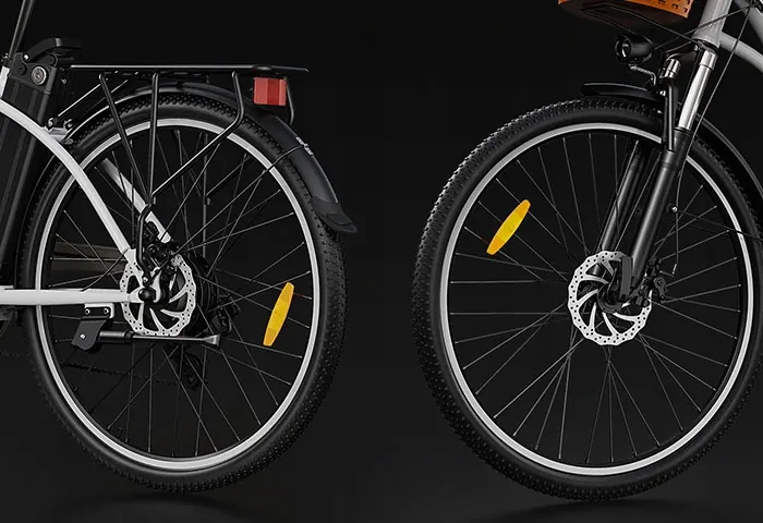 Motore 250W per bici elettrica DYU C6 con 6 marce