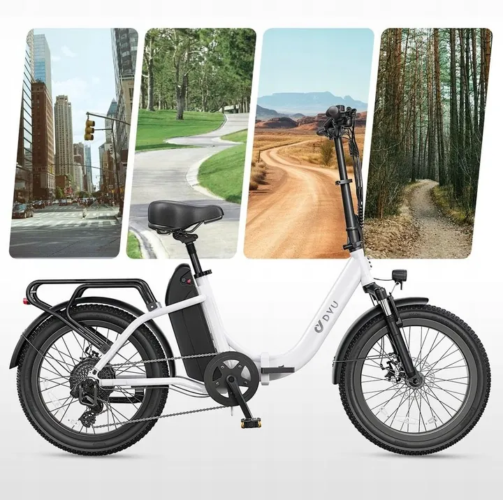 DYU C9 Bici Elettrica Pieghevole image 14