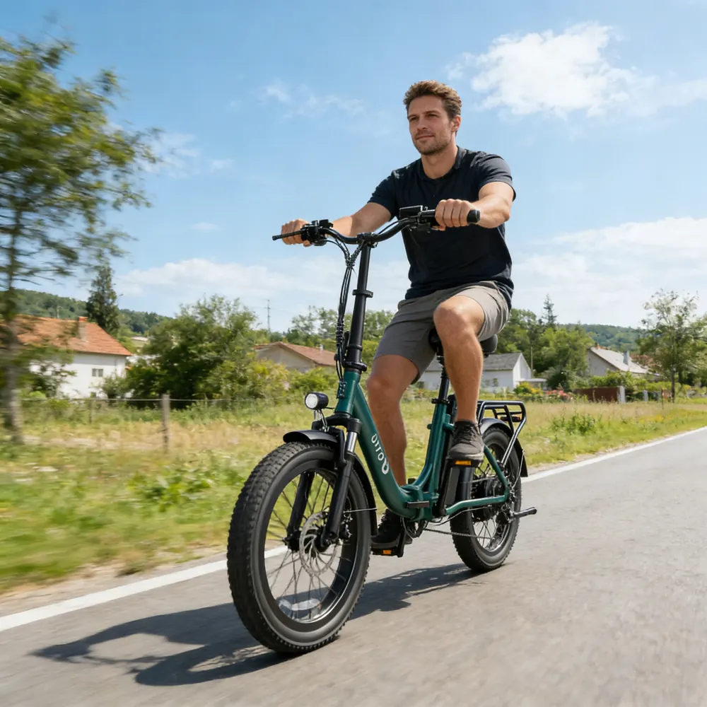 DYU C9 Bici Elettrica Pieghevole image 2