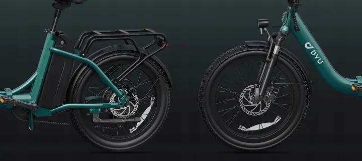DYU C9 Bici Elettrica Pieghevole image 7