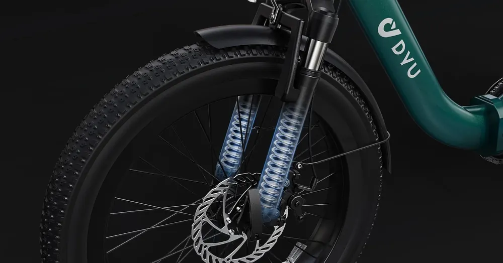 DYU C9 Bici Elettrica Pieghevole image 9