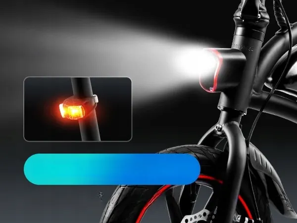 DYU D3F Bici Elettrica Pieghevole image 8