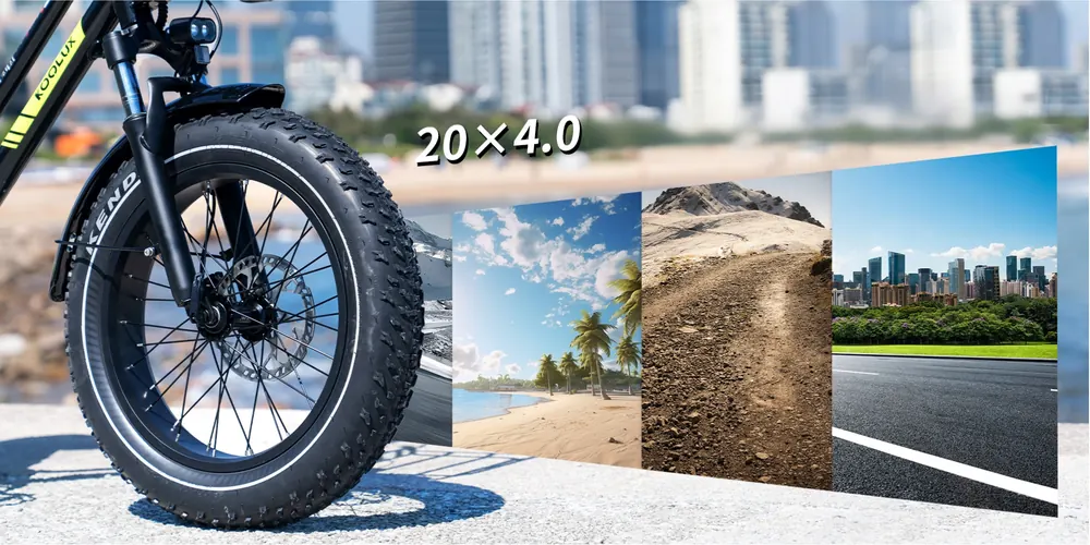 Batteria litio 48V 65Ah per bici elettrica KOOLUX 20 pollici 1000W
