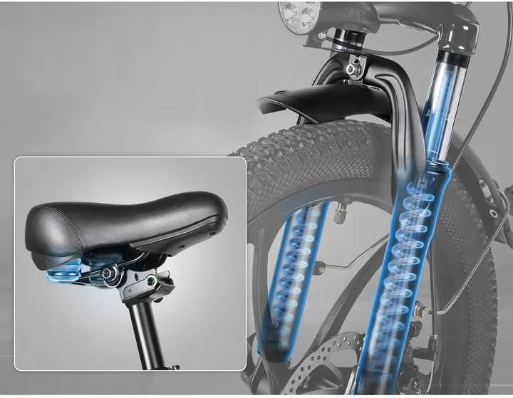 Bici elettrica pieghevole Samebike CY20 560W 12Ah 32km/h