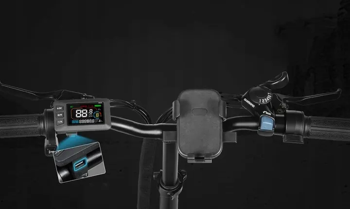Bici elettrica pieghevole Samebike CY20 unisex per pendolari