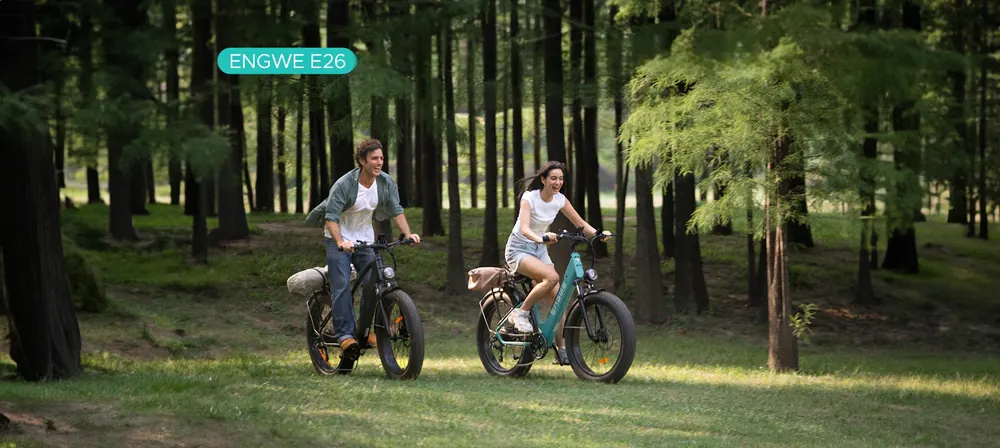Bici elettrica ENGWE E26 ST telaio L, batteria 48V 16Ah, autonomia 140km