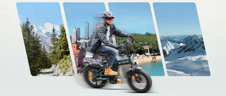ENGWE EP-2 3.0 Boost Bici Elettrica Pieghevole image 9