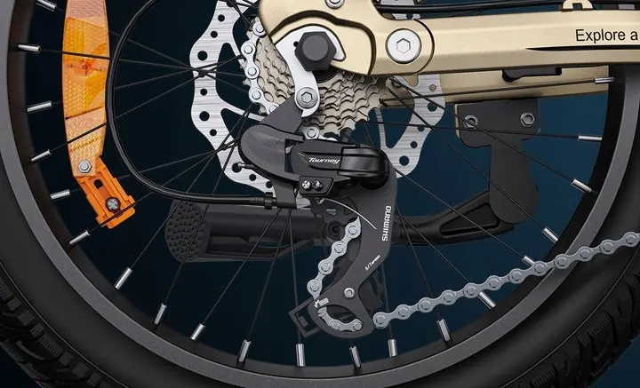 Telaio in alluminio della bici elettrica pieghevole ENGWE L20 3.0 Pro