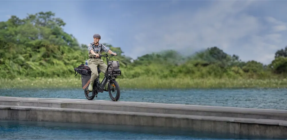 Bici elettrica ENGWE LE20 blu marchio Engwe