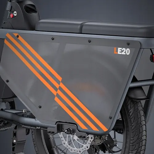 Bici elettrica ENGWE LE20 blu con carico massimo 200 kg