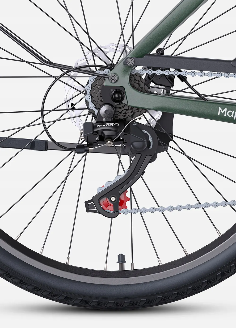 Bici elettrica Engwe MapFour N1 Air da assemblare con regolazioni