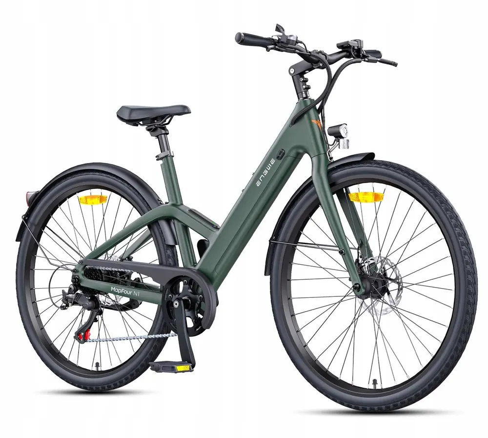 Bici elettrica urbana ENGWE MapFour N1 AIR ST 28 pollici verde