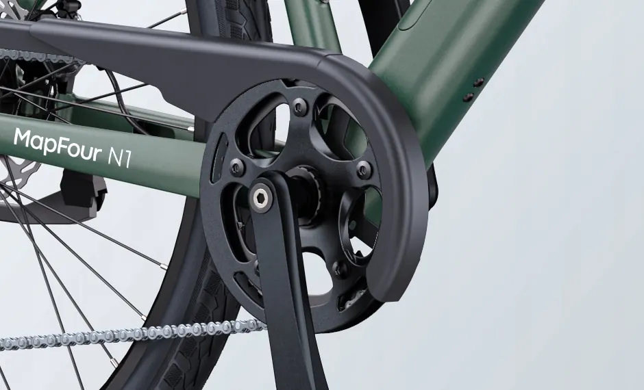 Bici elettrica ENGWE MapFour N1 AIR ST con carico massimo 120 kg