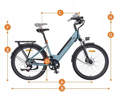 Motore da 250W della bici elettrica Engwe P275 SE 27.5 pollici