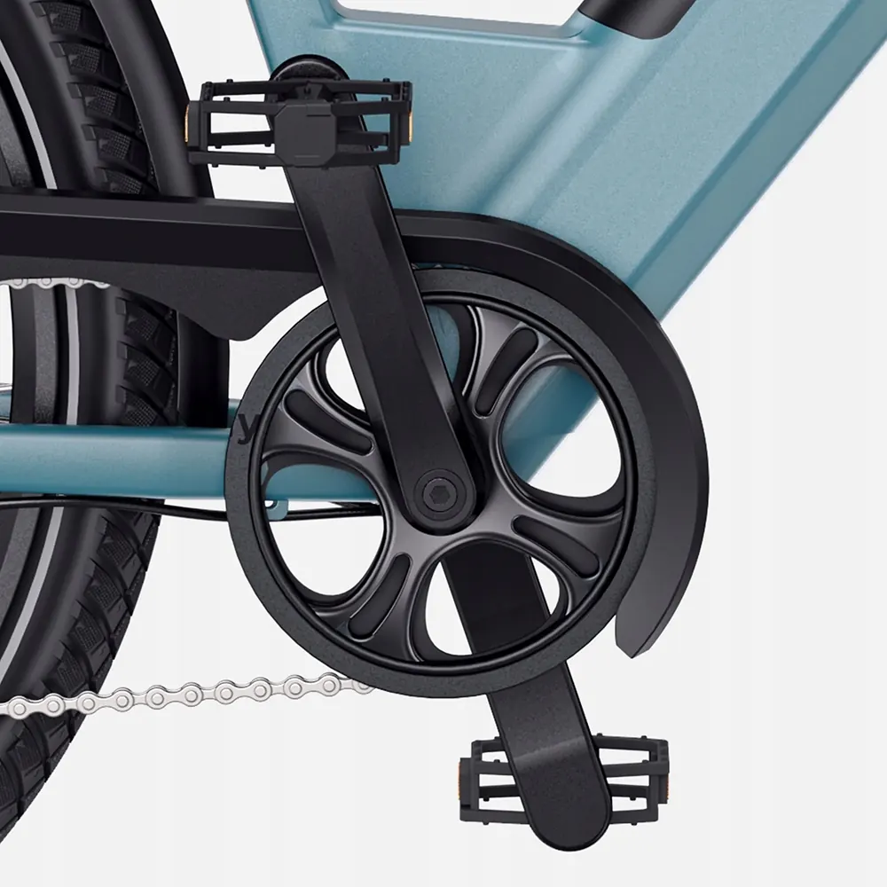 Bici elettrica Engwe P275 SE, marchio Engwe su telaio