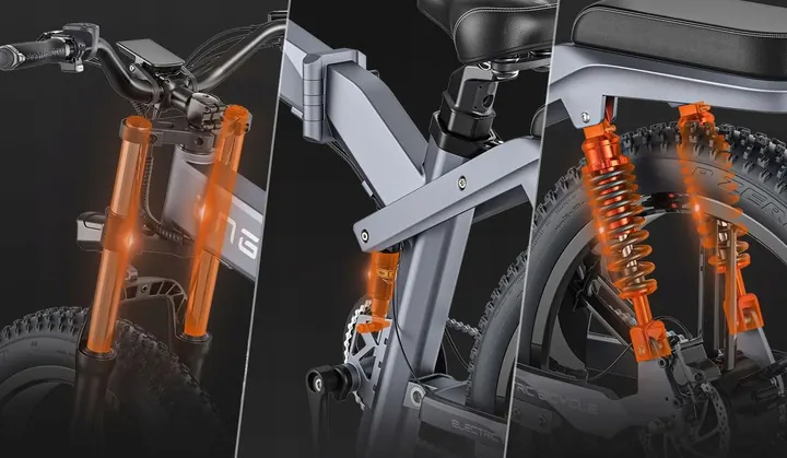 ENGWE X26 E-Bike Fuoristrada Doppia Batteria image 6