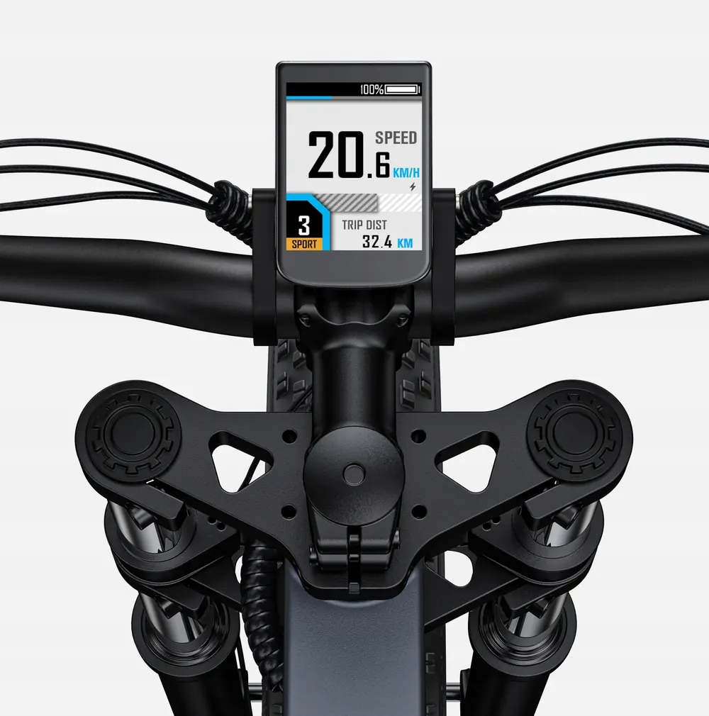 Motore da 1000W della bici elettrica ENGWE X26 con doppia batteria
