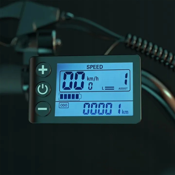 Telaio della bici elettrica ESKUTE C100 Plus 26" senza indicazione taglia.