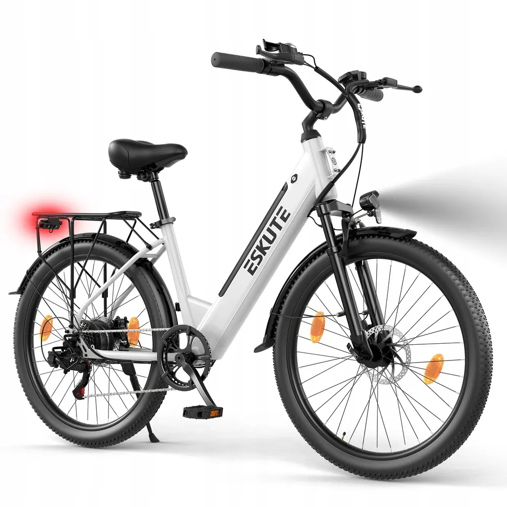 Confezione originale della bici elettrica ESKUTE C100 Plus 26".