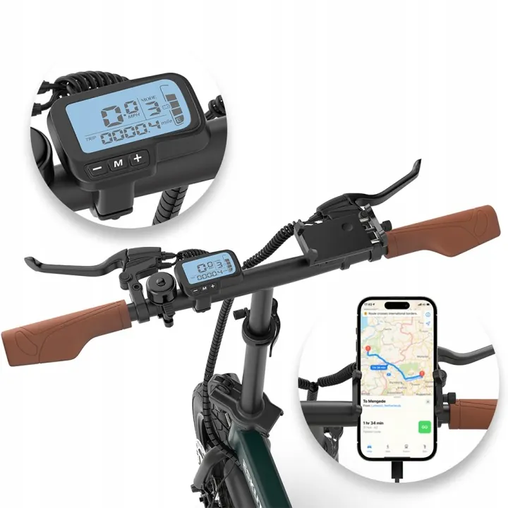 ESKUTE F200 Bici Elettrica Pieghevole image 11