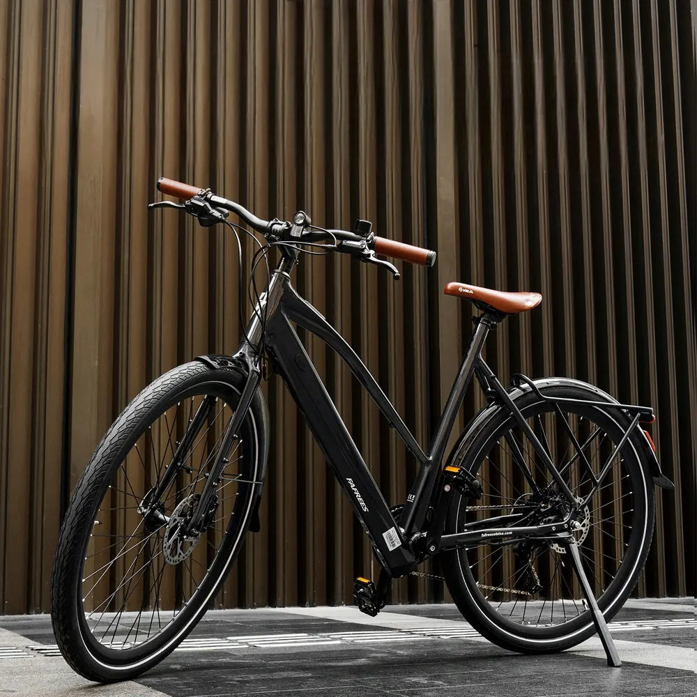 FAFREES 700C e-bike urbano 250W con batteria 36V10Ah e autonomia 100 km