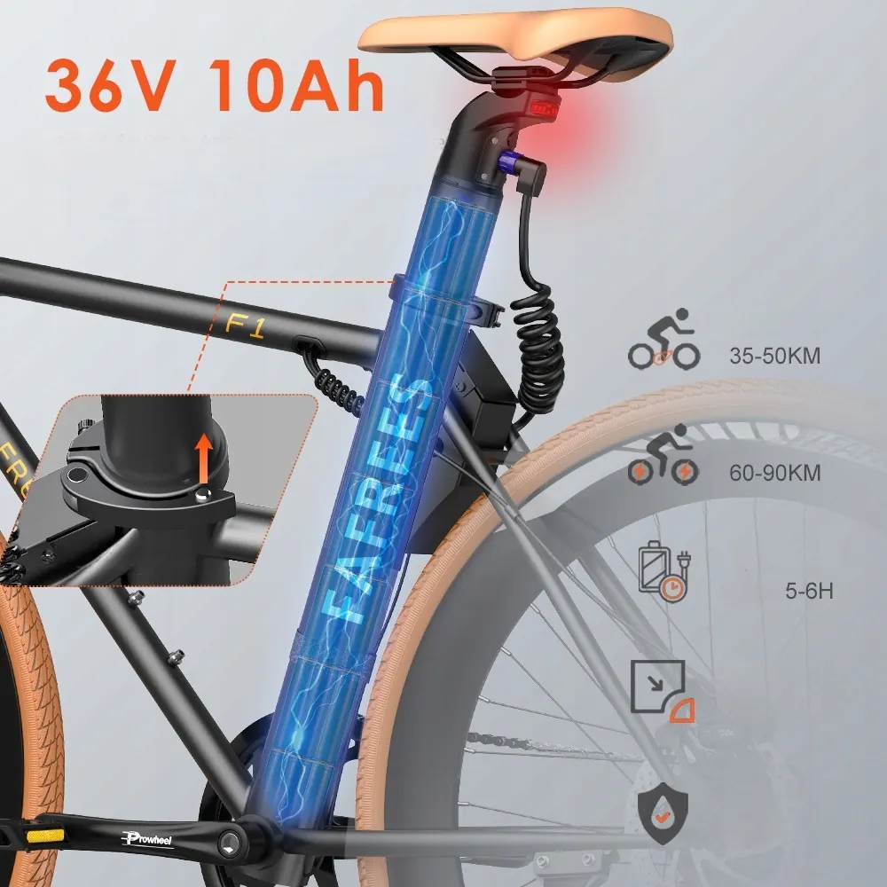 FAFREES F1 Bici Elettrica da Corsa image 4