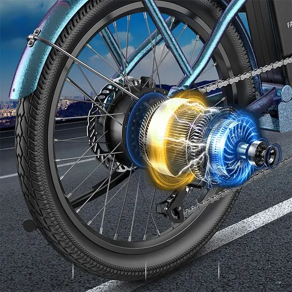 Telaio da 20 pollici della bici elettrica FAFREES F20 Lasting