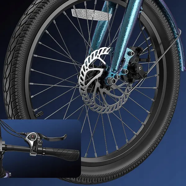 Telaio in alluminio della bici elettrica FAFREES F20 Lasting