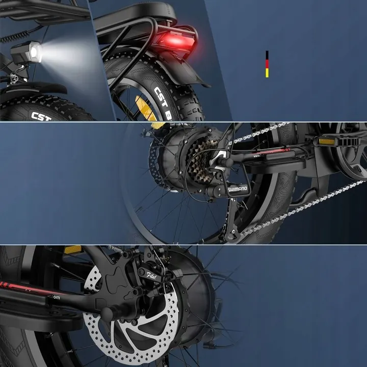 FAFREES F20 MAX Bici Elettrica Pieghevole image 10