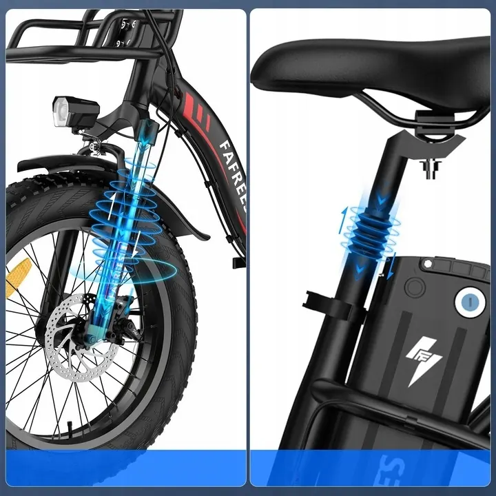 FAFREES F20 MAX Bici Elettrica Pieghevole image 7