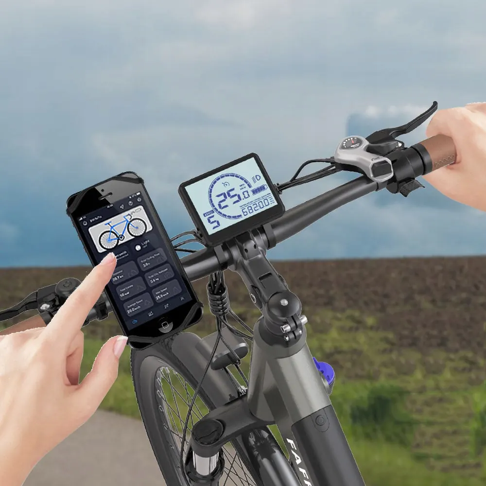 Fafrees F26 Pro telaio 18 pollici bici elettrica verde