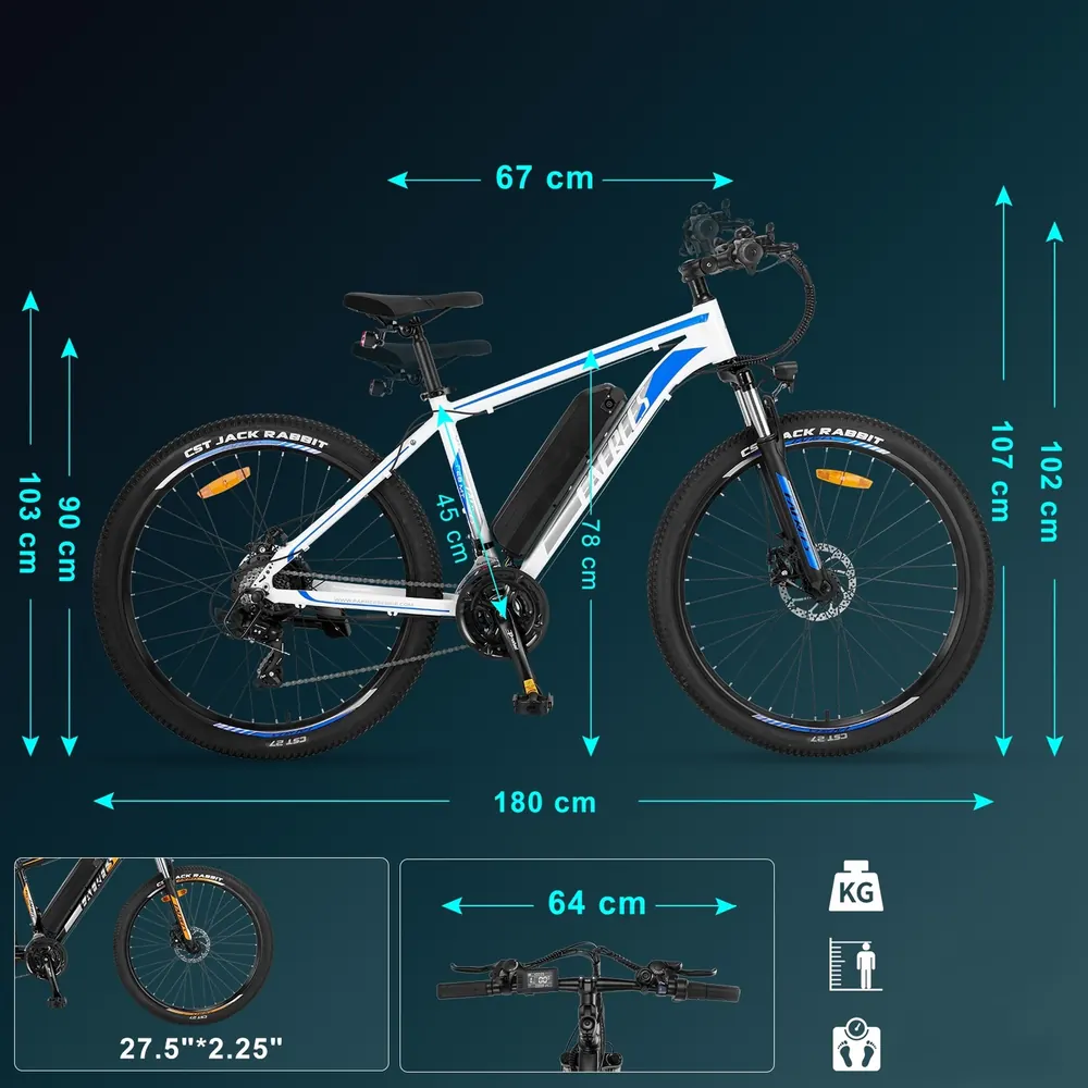 FAFREES F28 E-MTB 27.5" 250W image 13