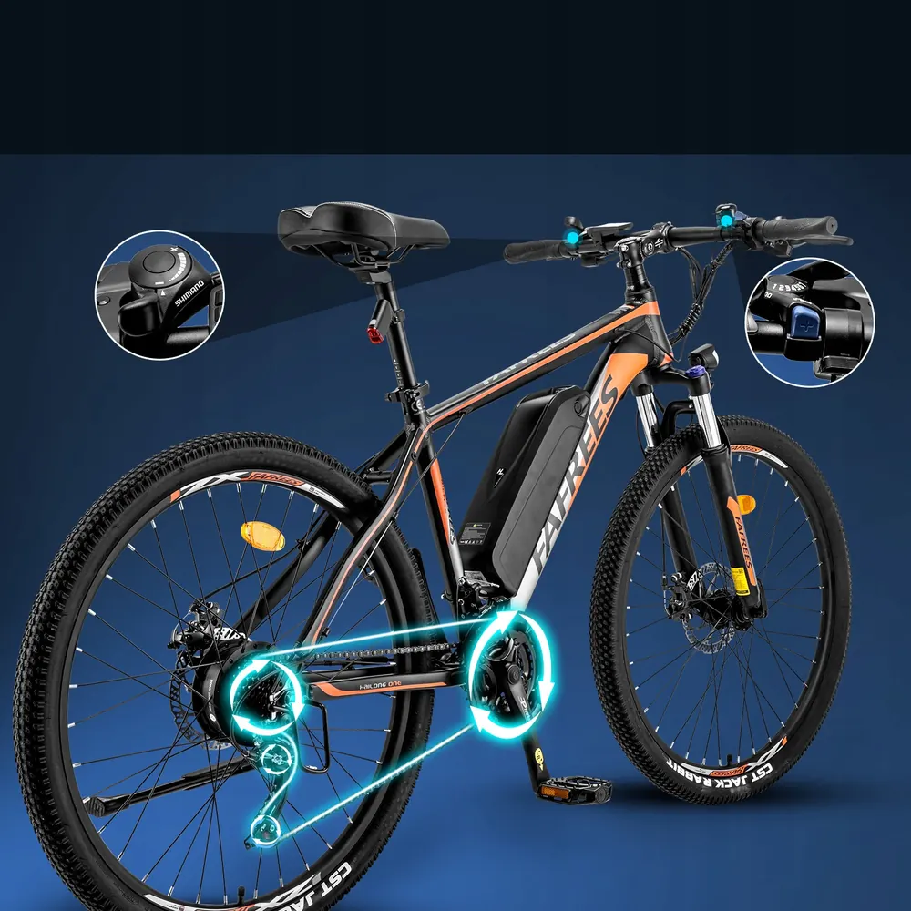 E-MTB FAFREES Hailong One 26 in colore bianco