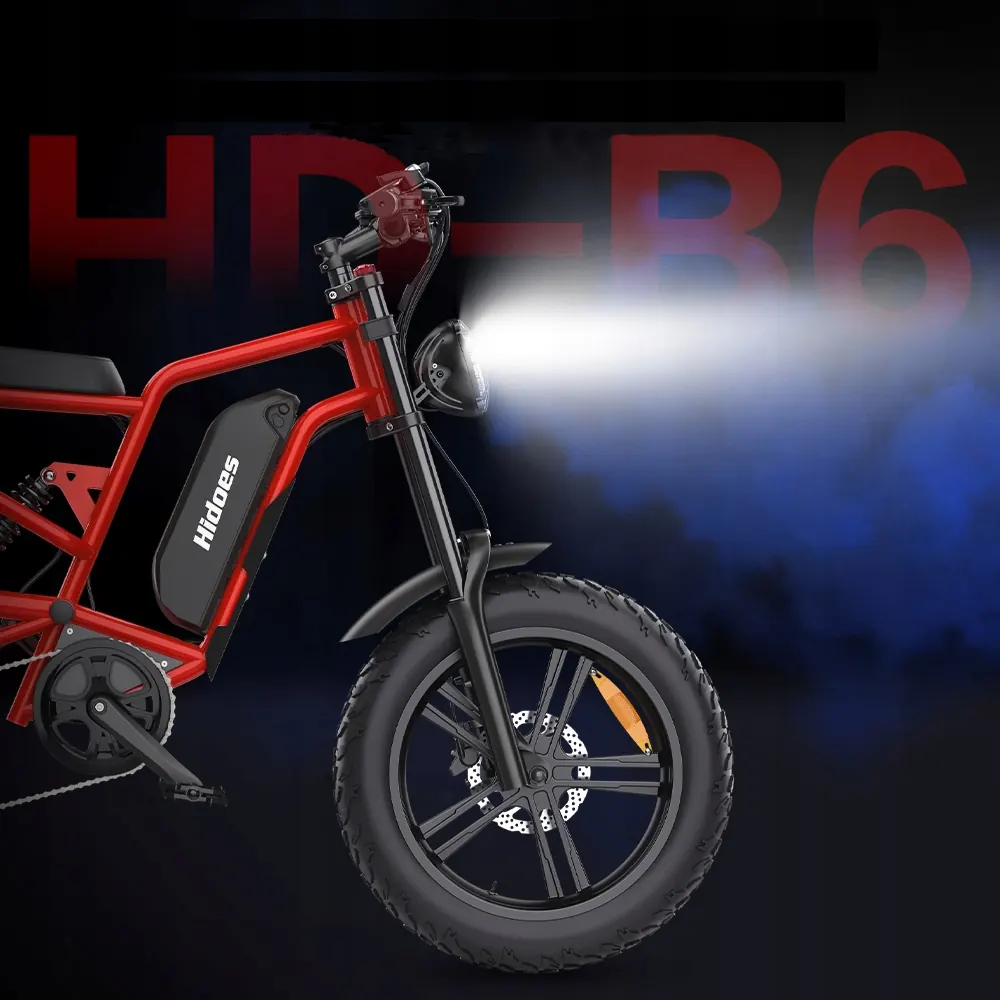 Telaio in alluminio della bici elettrica Hidoes B6 leggero e resistente