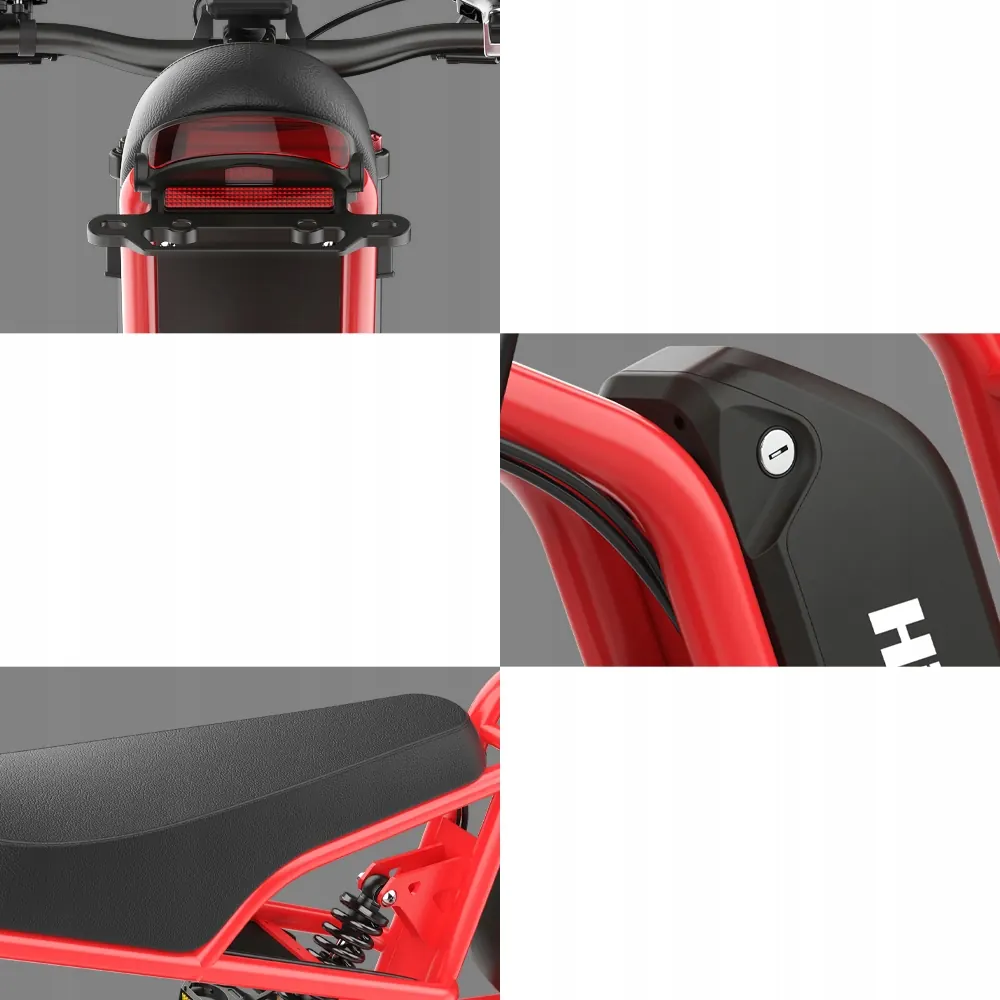 Batteria agli ioni di litio estraibile per bici elettrica Hidoes B6 48V 15Ah