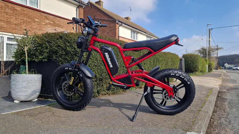 Pacco bici elettrica Hidoes B6 imballato del peso di 48,79 kg