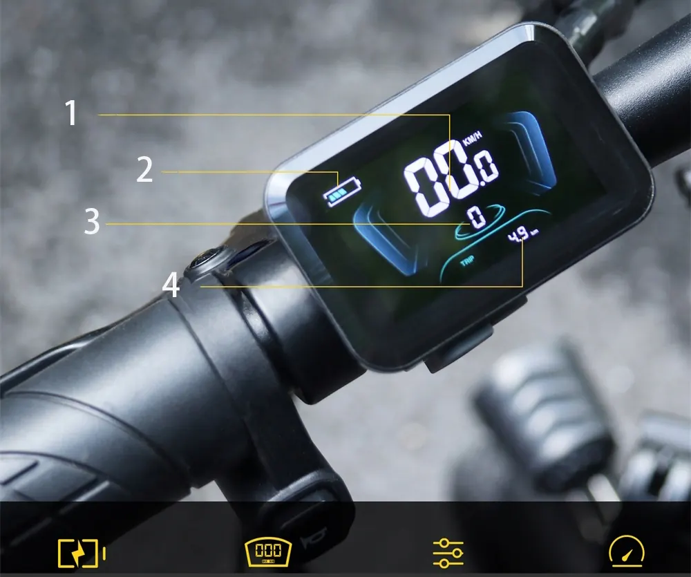 Batteria agli ioni di litio 36V 10.4Ah per Hidoes C5