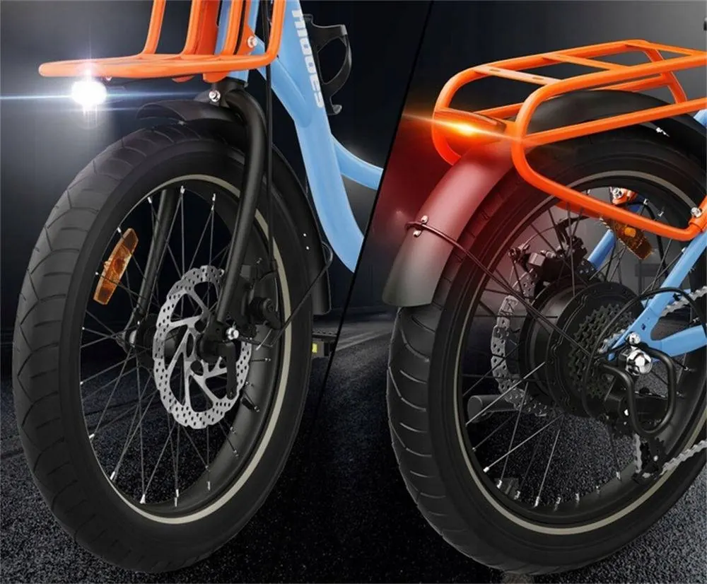 Bici elettrica Hidoes C6 con motore 250W e velocità massima 25 km/h