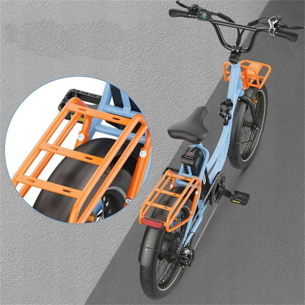 Ruote da 20 pollici della bici elettrica Hidoes C6 con pneumatici 3.0