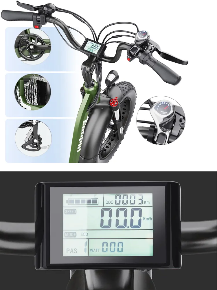 Hidoes HD-ET1 Bici Elettrica Fuoristrada image 7