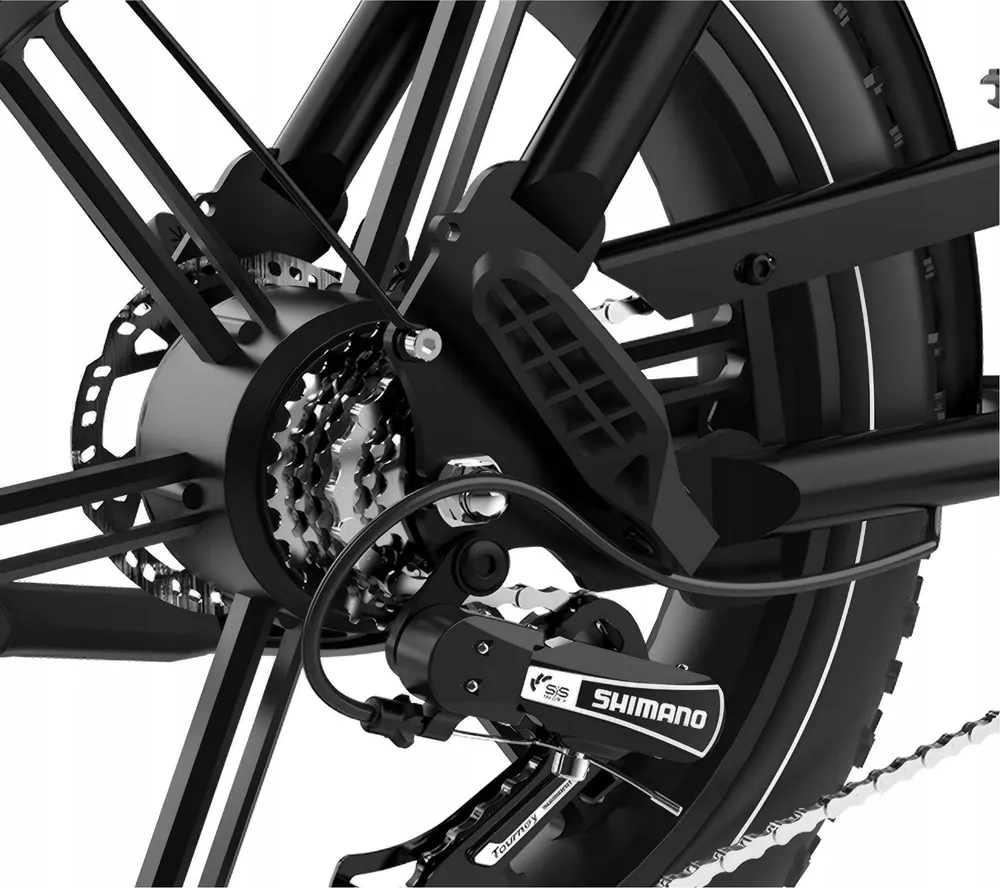 KOOLUX 750W E-Bike Elettrica 20" image 15